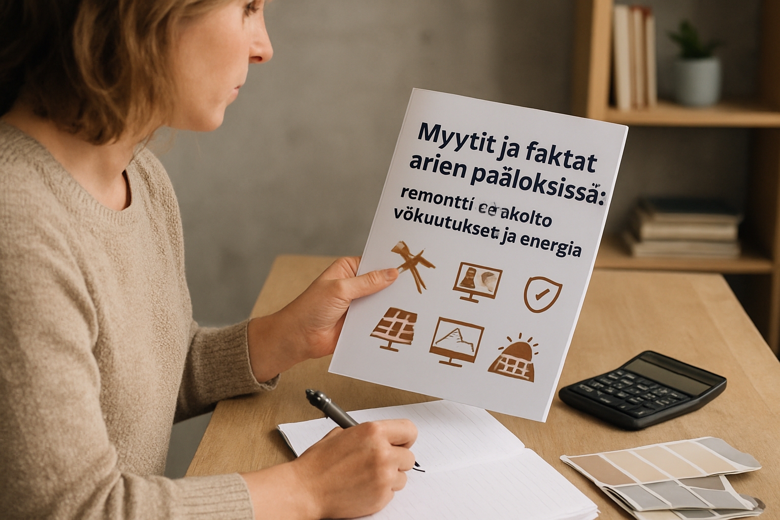 Myytit ja faktat arjen päätöksissä: remontti, etähoito, vakuutukset ja energia